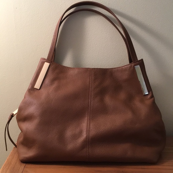 vince camuto teri leather handbag